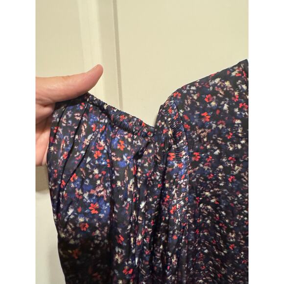 Lane Bryant Long Sleeve Crew Neck Top Blouse Elastic Sleeve Plus Size 20 - Picture 5 of 11